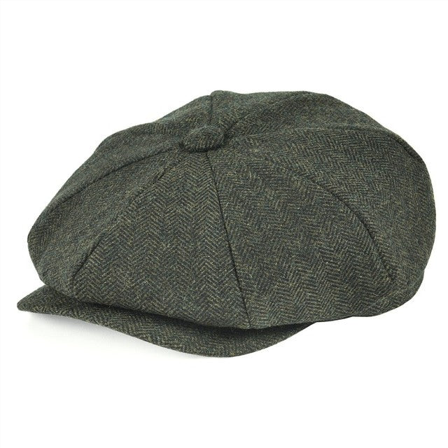 Shelby™ Retro Octagonal News boy Hat