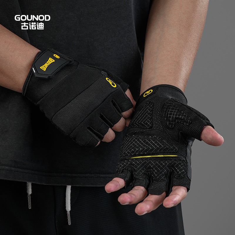 GOUNOD Sports & Fitness Half Finger Gloves