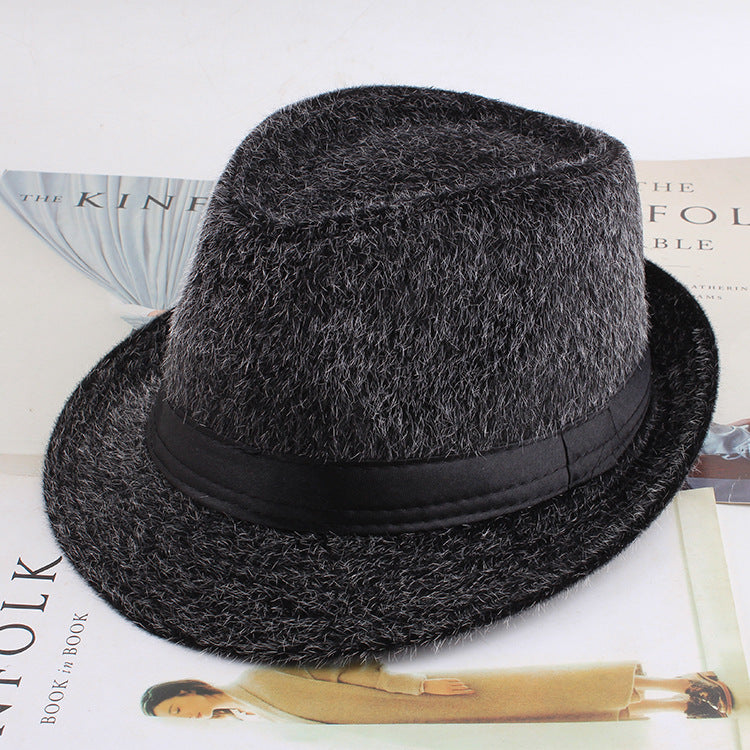 Autumn Plaid Flannel Jazz Hat