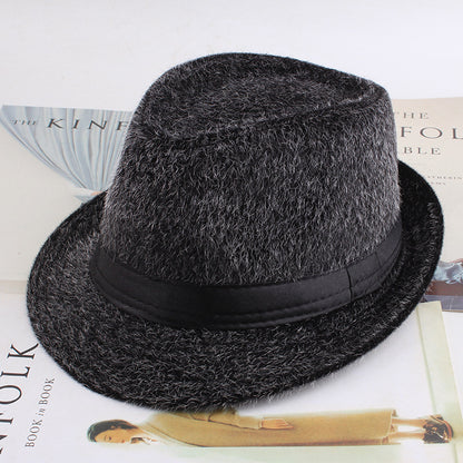 Autumn Plaid Flannel Jazz Hat