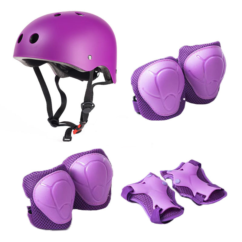 Kids skateboard protector set
