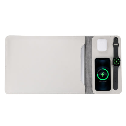 5-in-1 wireless charging sleeve bag