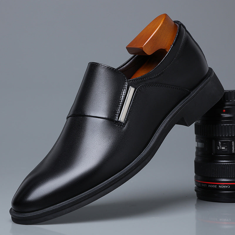Men's New Autumn Formal British Pointed Toe Leather Shoes