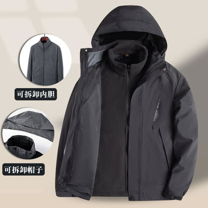 Men's winter 2-in-1 jacket.