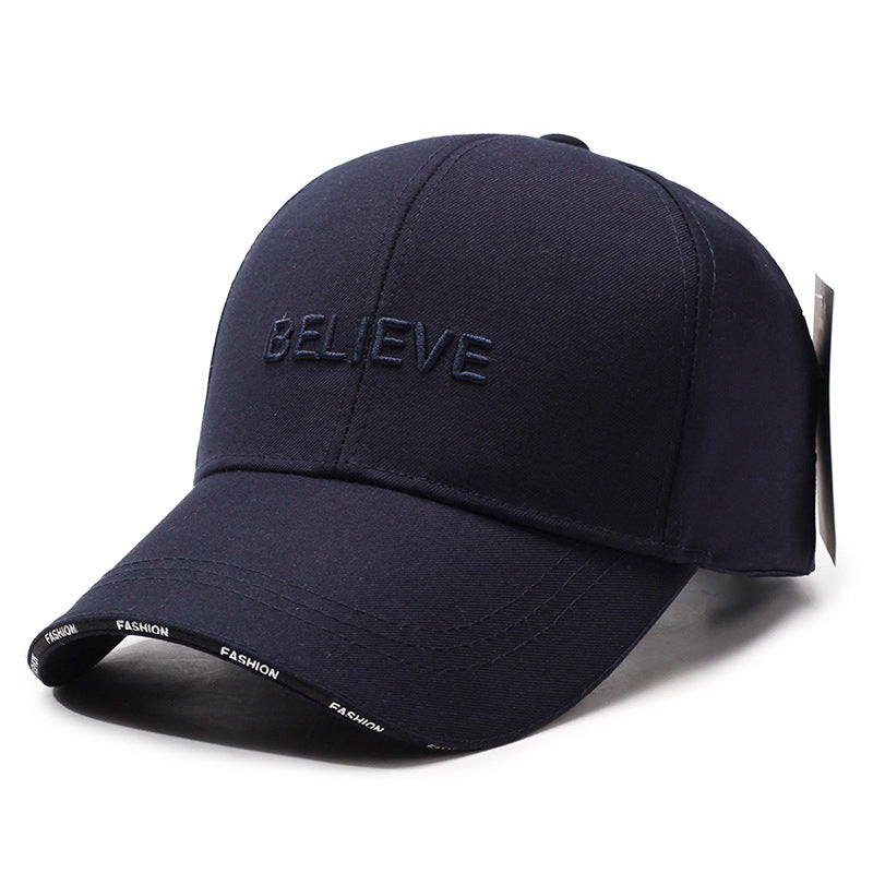 Men's Embroidered Baseball Cap - Versatile Four Seasons Sports Hat