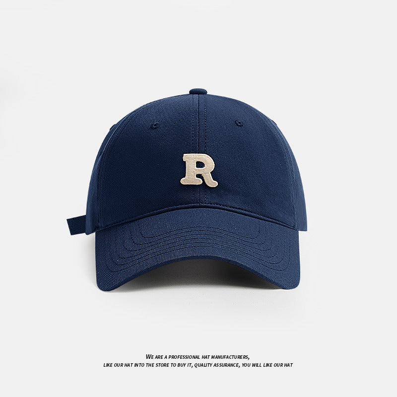 Korean R Letter Unisex Cap