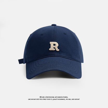 Korean R Letter Unisex Cap