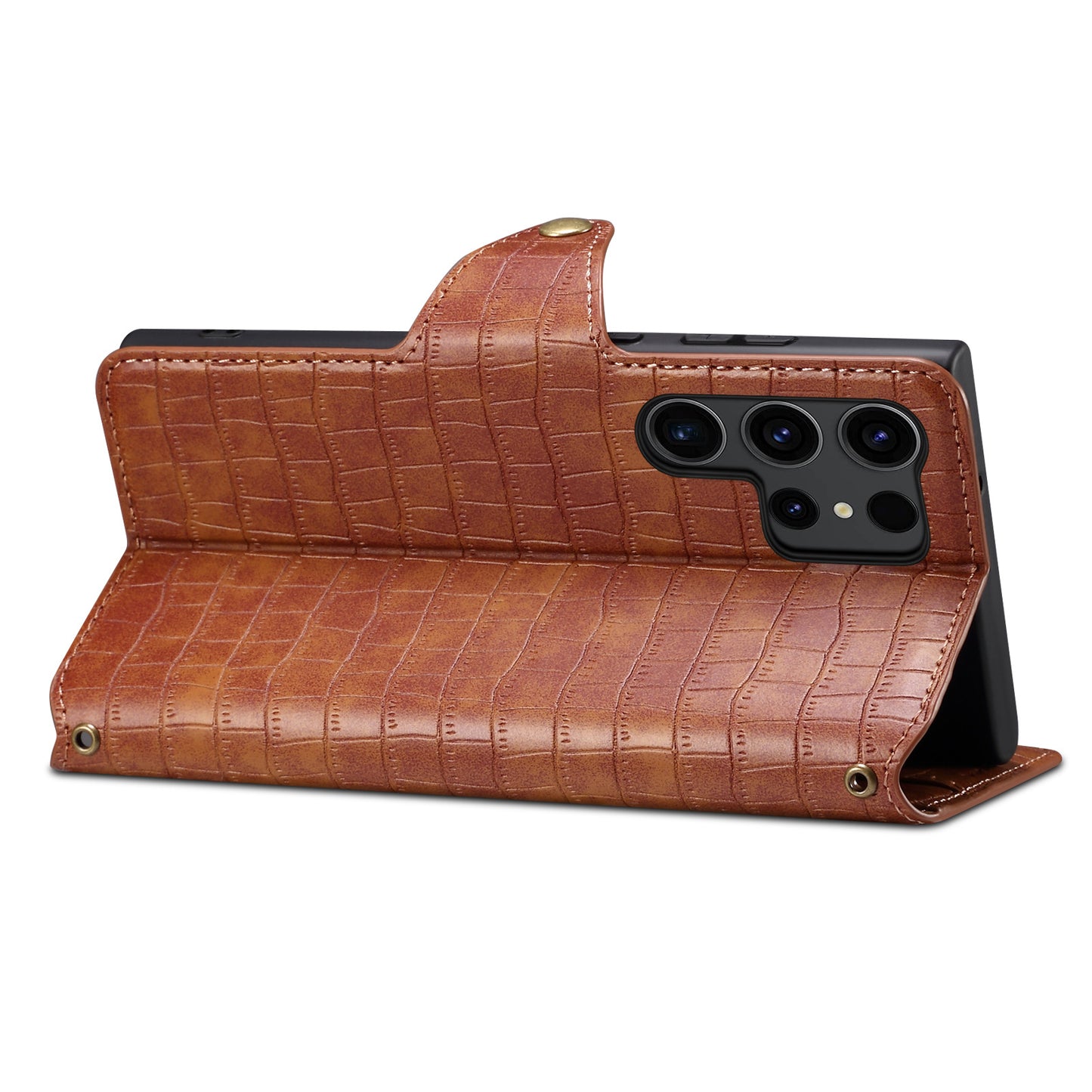 Denior Croc Lux Wallet Case