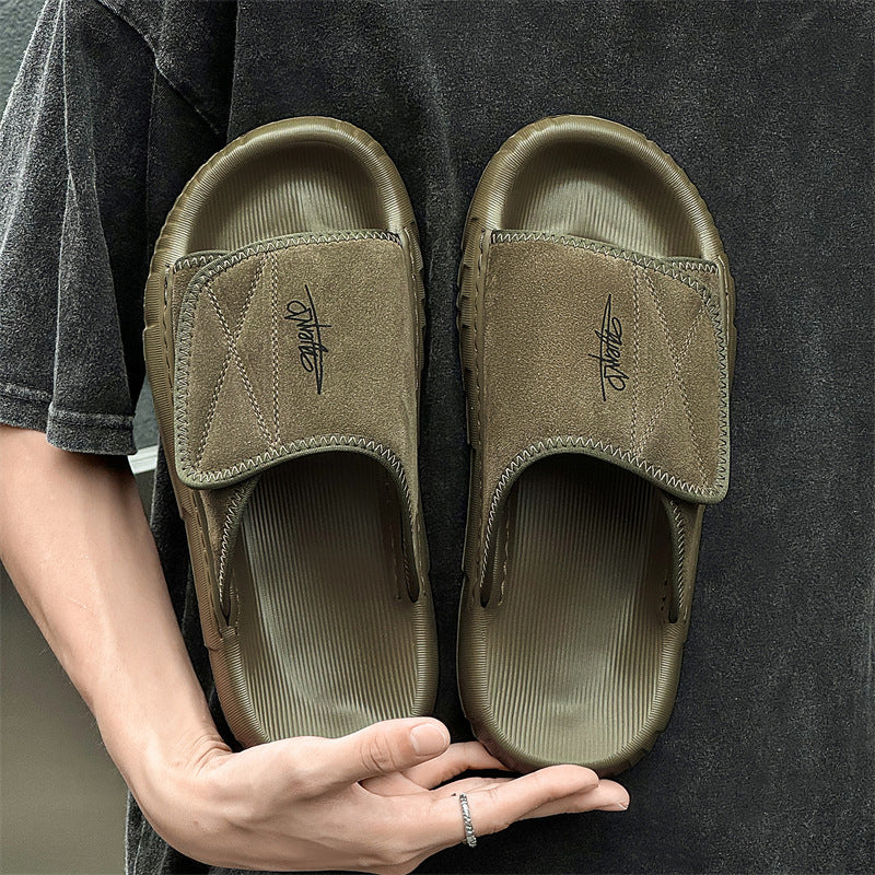 Aqua Flex Pro Outdoor Anti-Suede Velcro Beach Sandals
