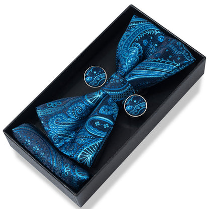Striped Bow Tie Gift Set