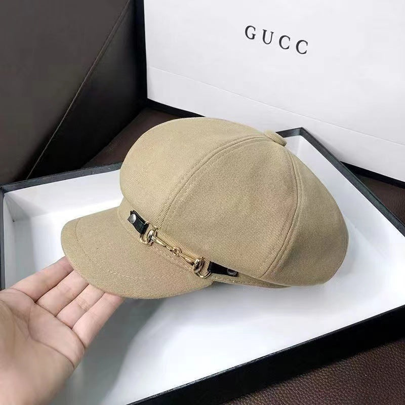Beret sunshade women's cap