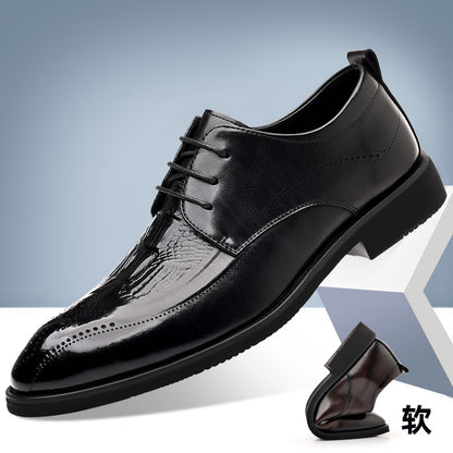 Regal Croc Elite Cowhide British Brogue Dress Shoes
