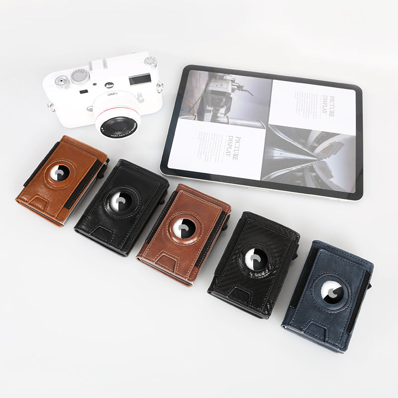 Automatic Ejection Metal Card Case Wallet