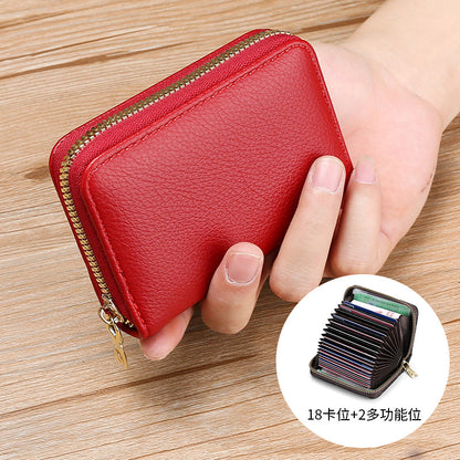 Anti-Degaussing Zipper Wallet f