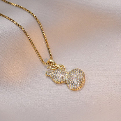 Amoré Zircon Flower Women's Necklace