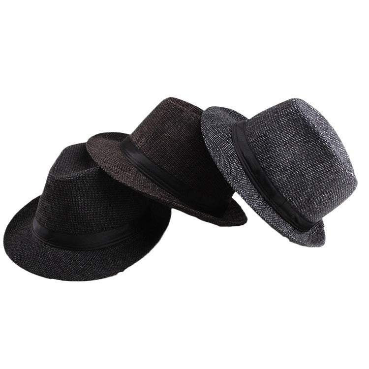 Autumn Plaid Flannel Jazz Hat