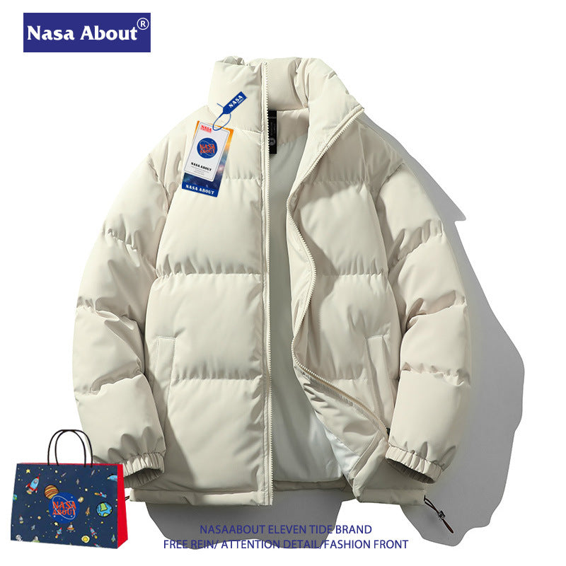 AstroTherm NASA Winter Thickened Collar Puffer Jacket