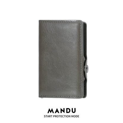 Ultra-Light Multi-Card Aluminum Case with PU Finish