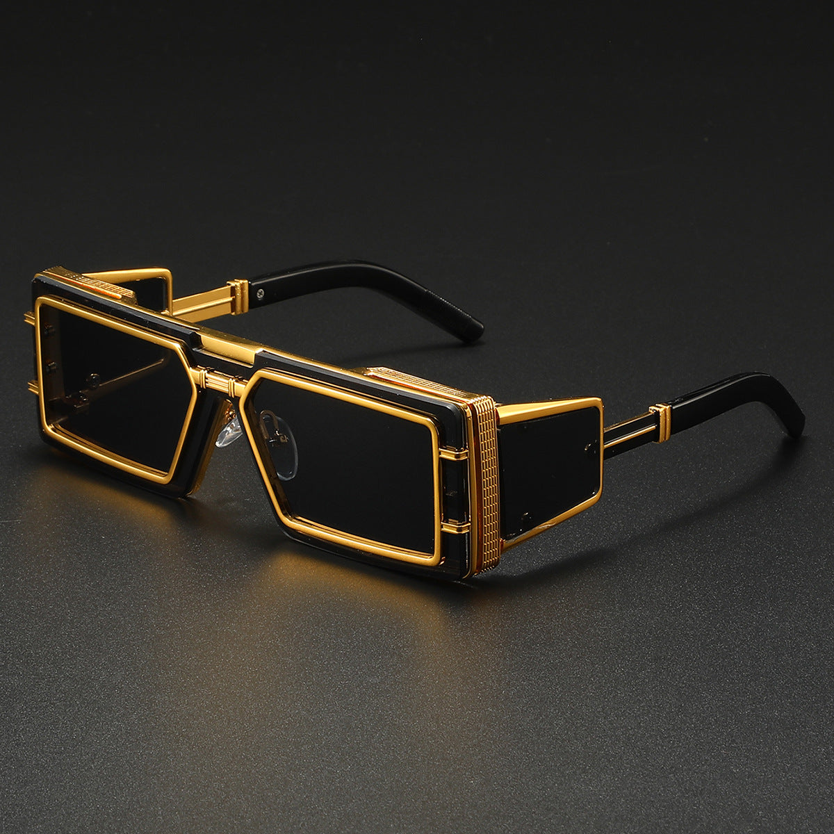 High-end fashion catwalk sunglasses