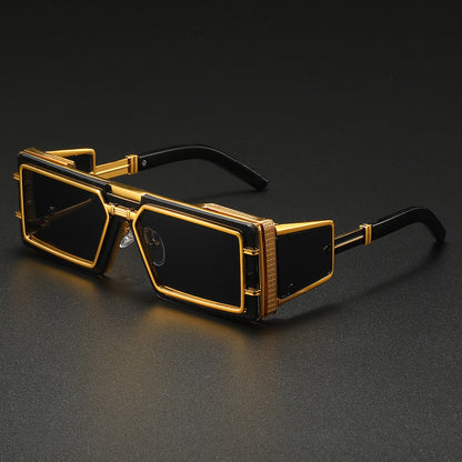 High-end fashion catwalk sunglasses