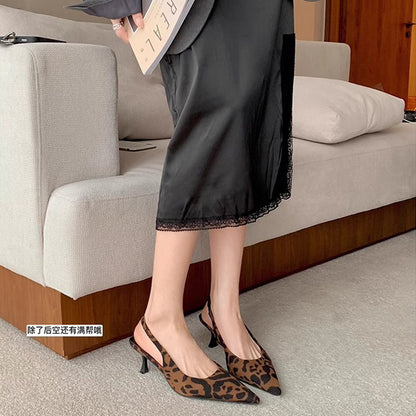 Ocelot Grace French Stiletto Sandal