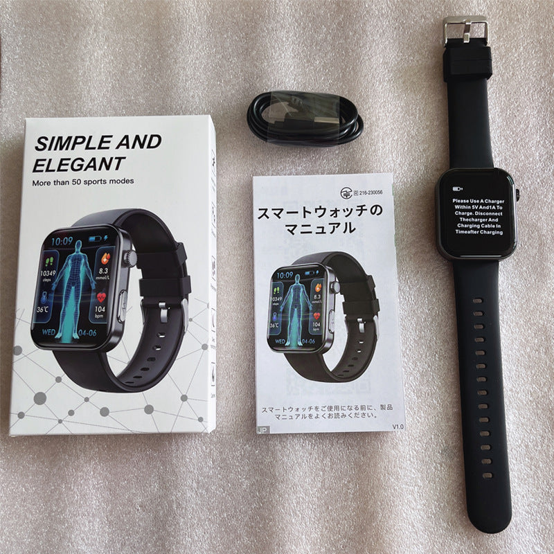 F300 Guardian Smart Watch with Bluetooth Call, SOS & Health Tracking
