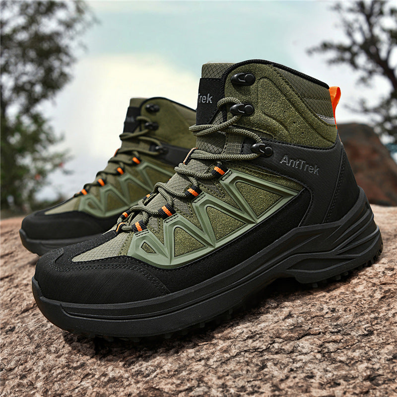 outdoor/winter shoes: fleece, running, military, hiking boots
