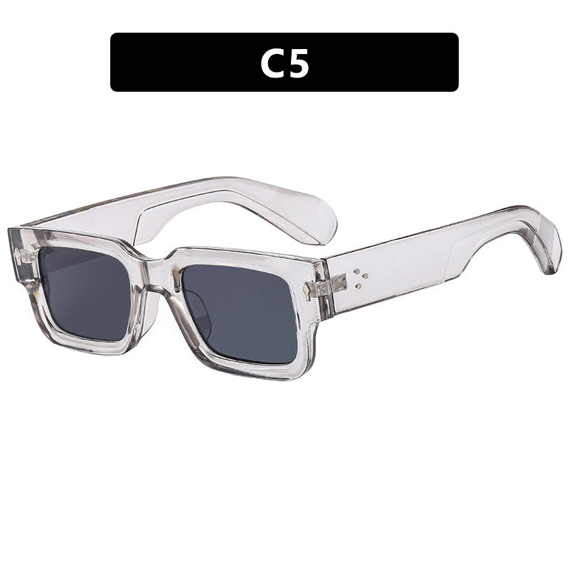 Ke Dun Rivet Fashion Sunglasses