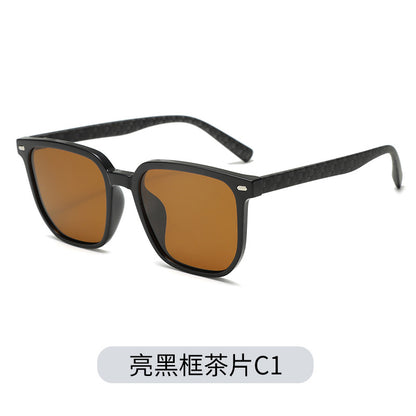 Square Retro Polarized Sunglasses