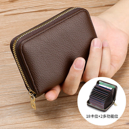 Anti-Degaussing Zipper Wallet f