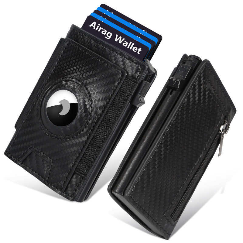 Automatic Ejection Metal Card Case Wallet