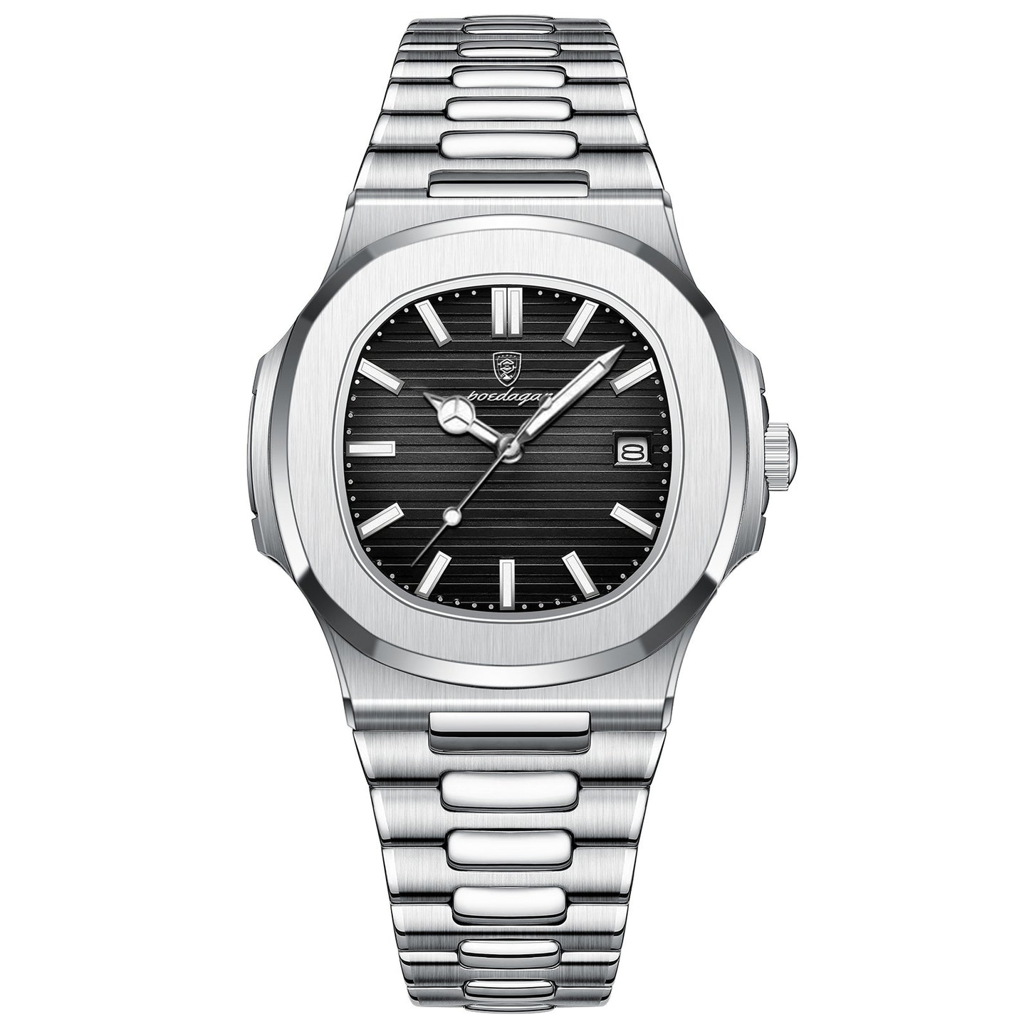 POEDAGAR 930: Waterproof dual calendar sports watch