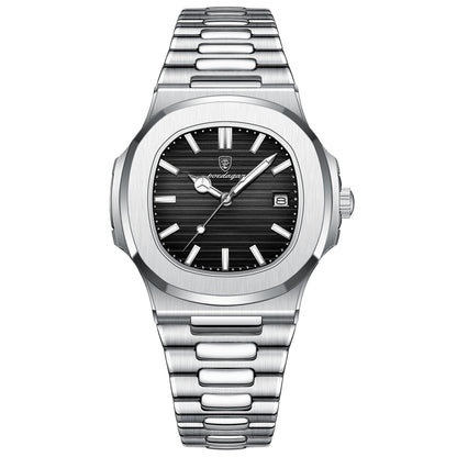 POEDAGAR 930: Waterproof dual calendar sports watch