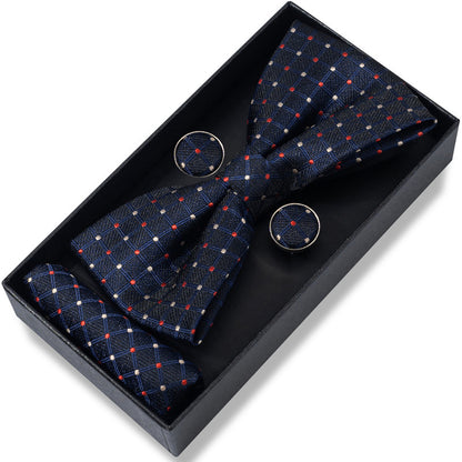 Striped Bow Tie Gift Set