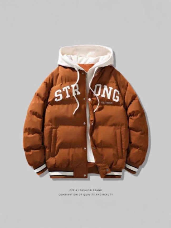 Men's hooded tracksuit for autumn and winter