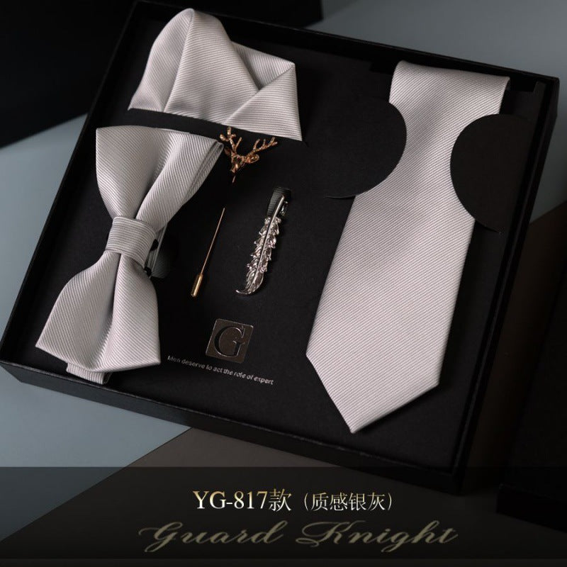Prestige Tie & Bow Set Gift Box