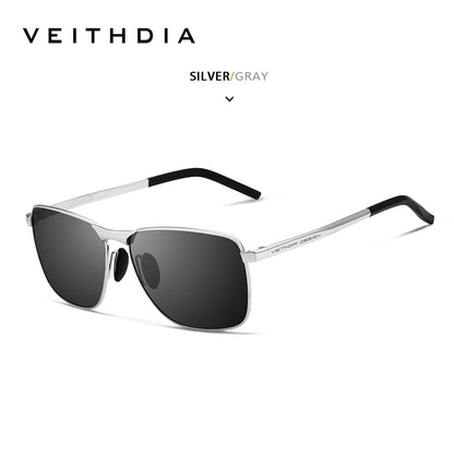 Laser-Engraved Polarized Mens Sunglasses  UV Protection