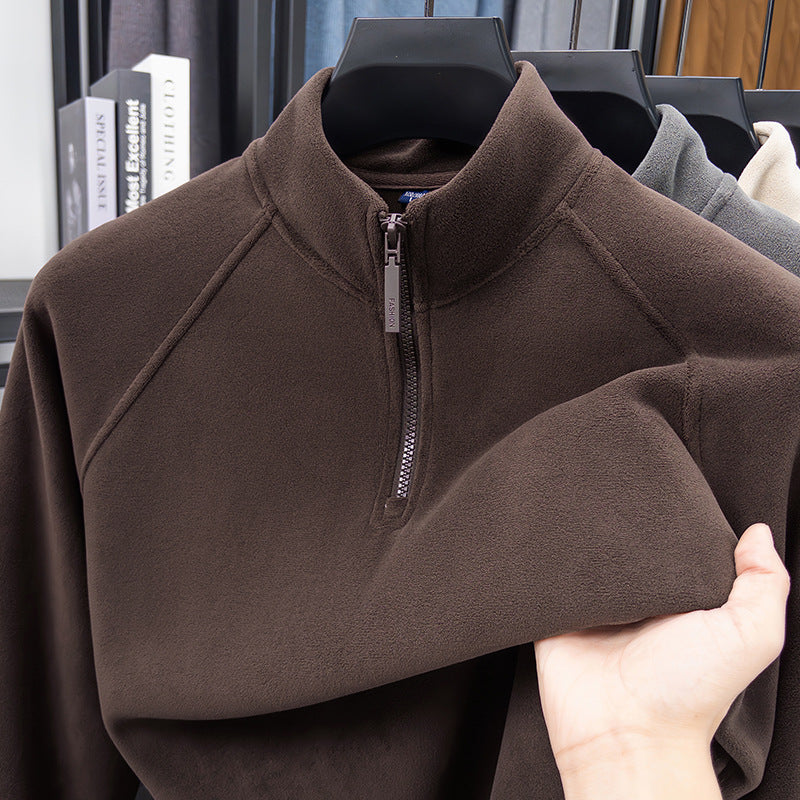 Velvora Flex Zip Thermal Sweatshirt