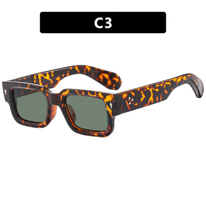 Ke Dun Rivet Fashion Sunglasses