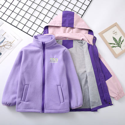 Zhongda 3-in-1 Girls’ Jacket