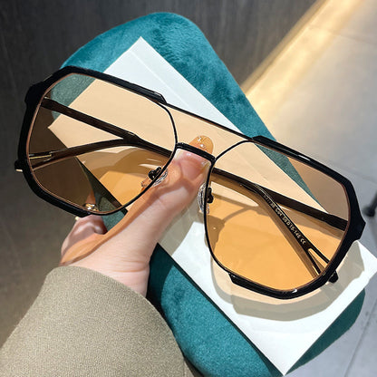 Ke Dun large-frame sunglasses: popular, stylish, and high-end.