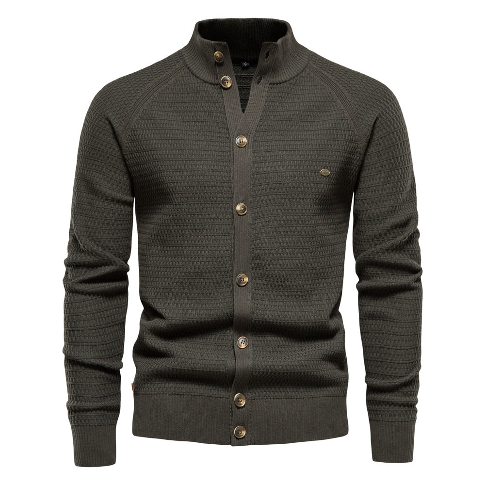 Euro Prestige Business Knit Cardigan Sweater
