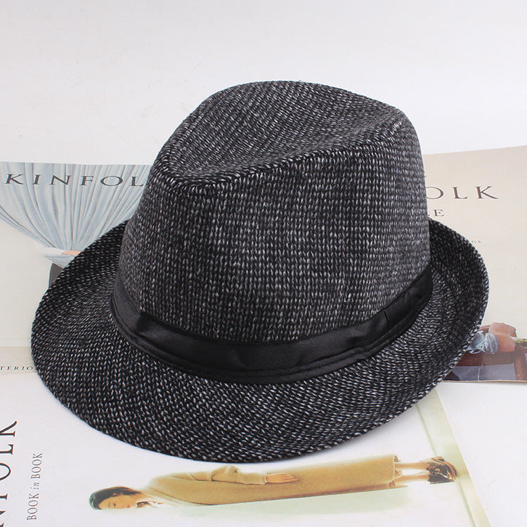 Autumn Plaid Flannel Jazz Hat