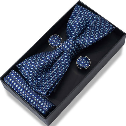 Striped Bow Tie Gift Set