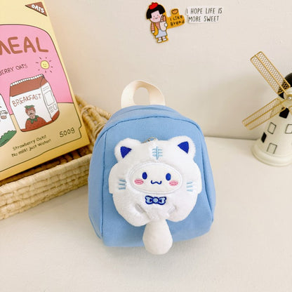Kids Canvas Cartoon Kindergarten School Bag