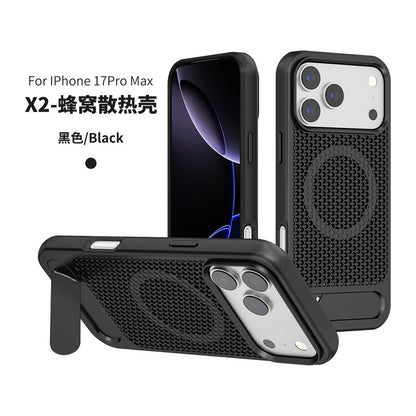 Bracket & Cooling Case for Apple 17 Pro / 16 Plus / Huawei P70