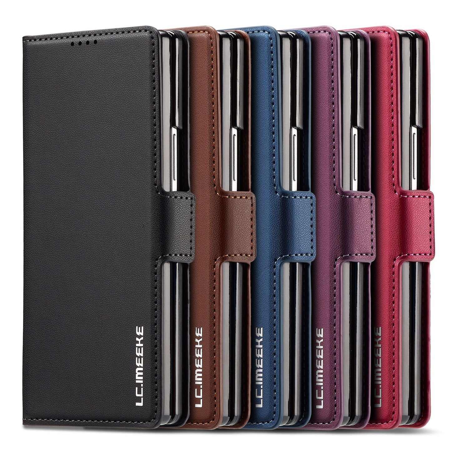 Samsung Z Fold Luxe Wallet Leather Case