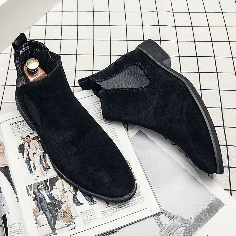 Urban Forge Max Leather Chelsea Martin Boots