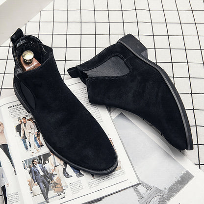 Urban Forge Max Leather Chelsea Martin Boots