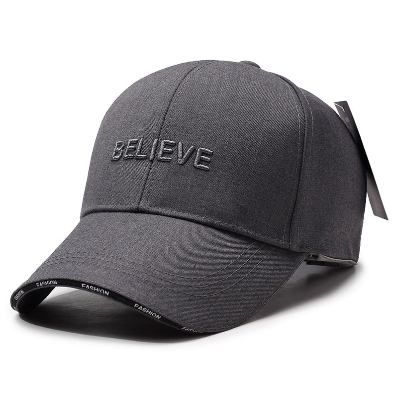 Men's Embroidered Baseball Cap - Versatile Four Seasons Sports Hat
